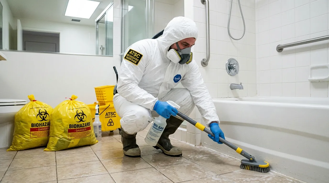 Decontamination equipment deployed for Blood Cleanup in Cutler Bay